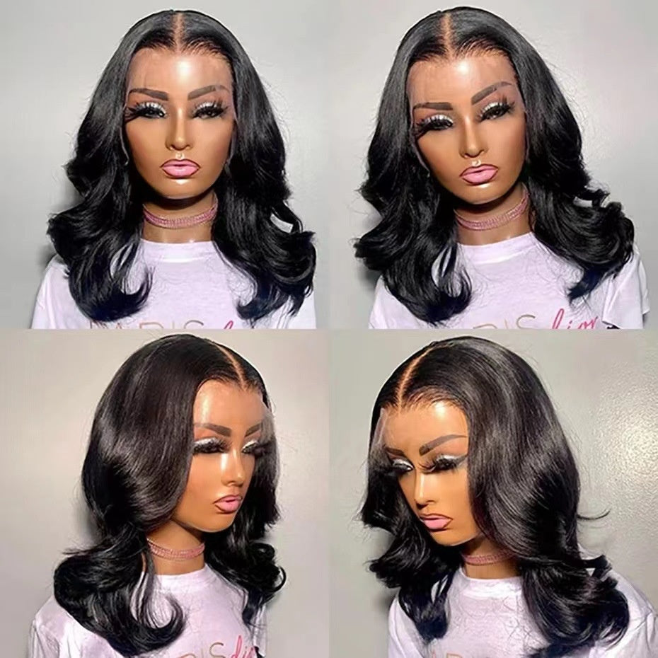 Front Wig Headband Lace Short Curly Hair