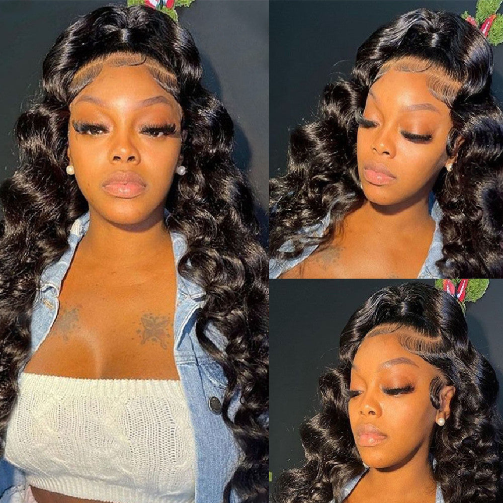 Loose Deep Lace Front Wig – Natural Hairline, Voluminous, Soft Texture, Easy Styling, Durable, Perfect for Everyday Wear