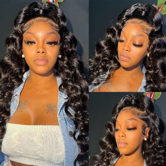 Loose Deep Lace Front Wig – Natural Hairline, Voluminous, Soft Texture, Easy Styling, Durable, Perfect for Everyday Wear