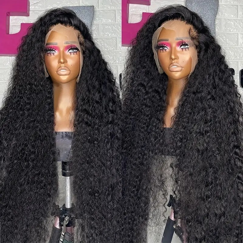 The Curly Silhouette | Premium HD Lace Frontal Unit