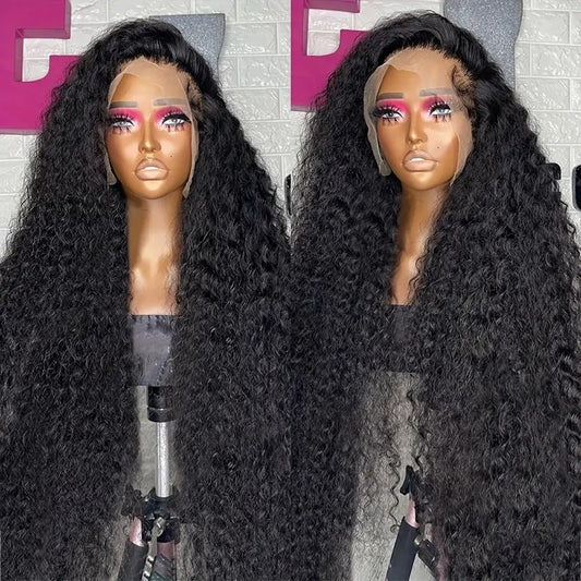 The Curly Silhouette | Premium HD Lace Frontal Unit