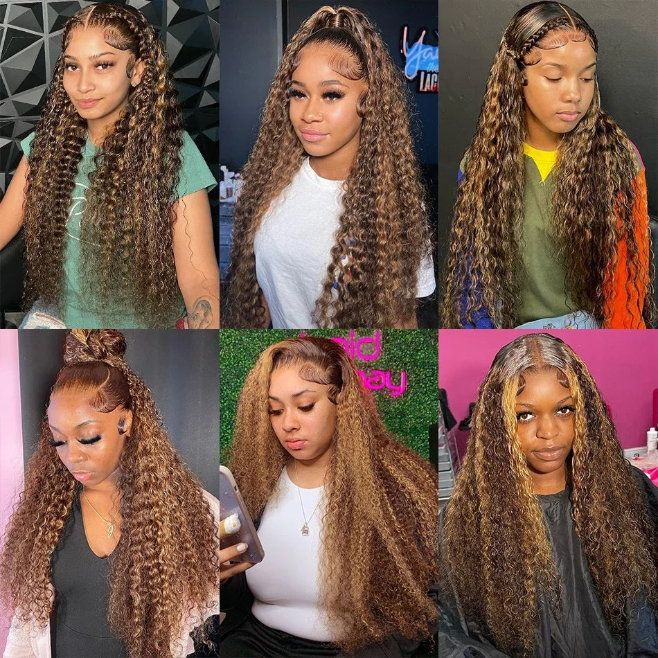 Curly Loose Deep Wave Lace Wig 13x4